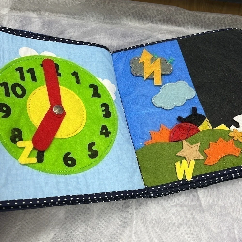Free Large Diaper Travel Baby bag & the fabric book w. Purchase of $25+